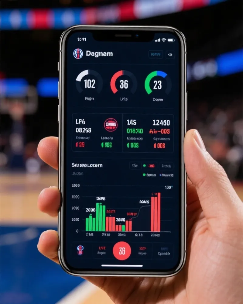 篮球数据分析界面